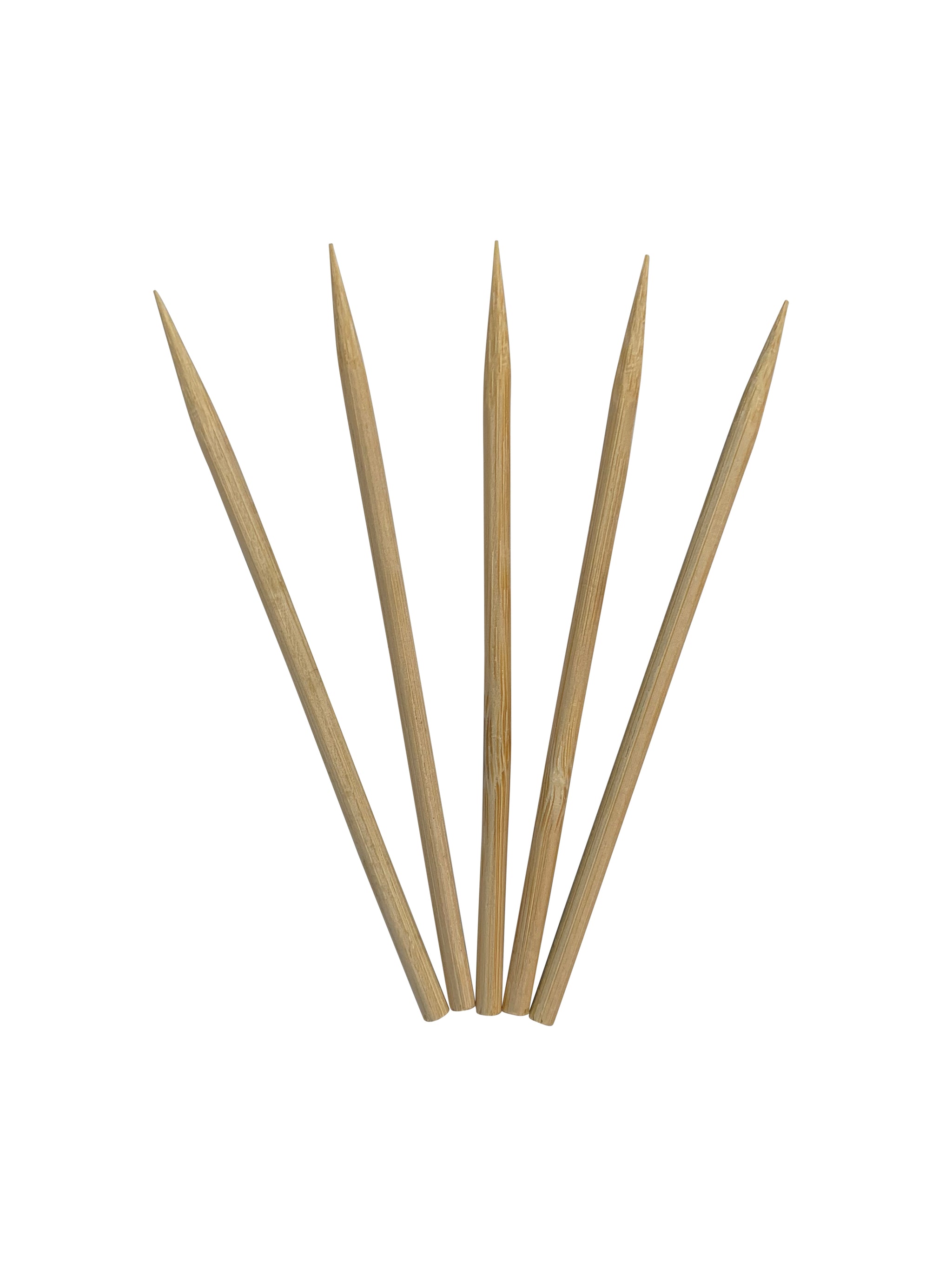 KingSeal Bamboo Grilling Skewers - 12 Inch Length, Bulk Pack - www