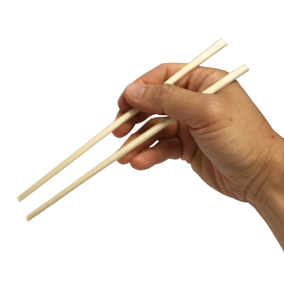KingSeal 8 Inch Poplar Wood Chopsticks, Paper Sleeve