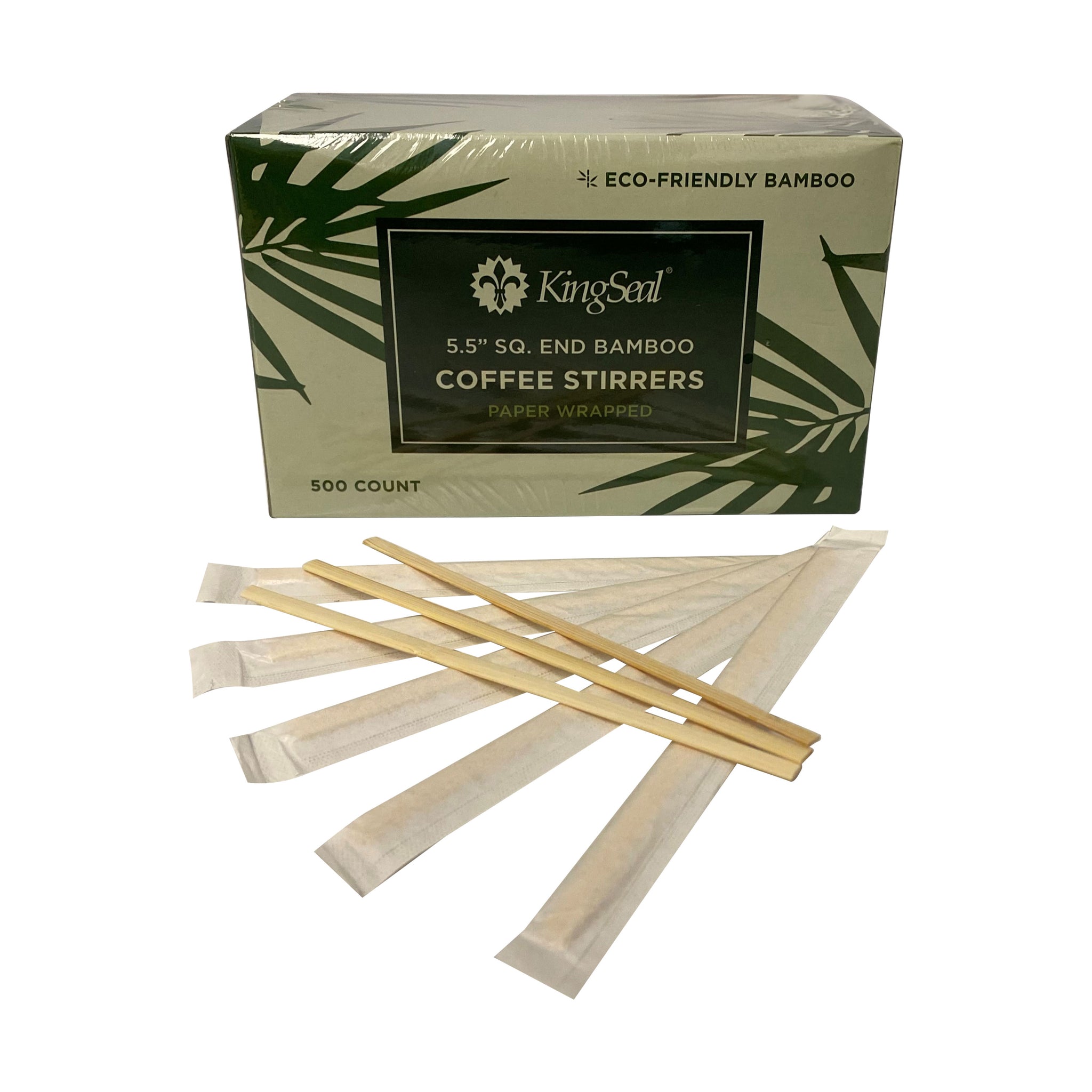 KingSeal Bamboo Grilling Skewers - 10 Inch Length, Bulk Pack