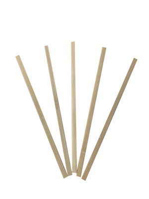 KingSeal Bamboo Coffee Stirrers, Square End - 5.5 Inch, 100% Renewable and Biodegradable