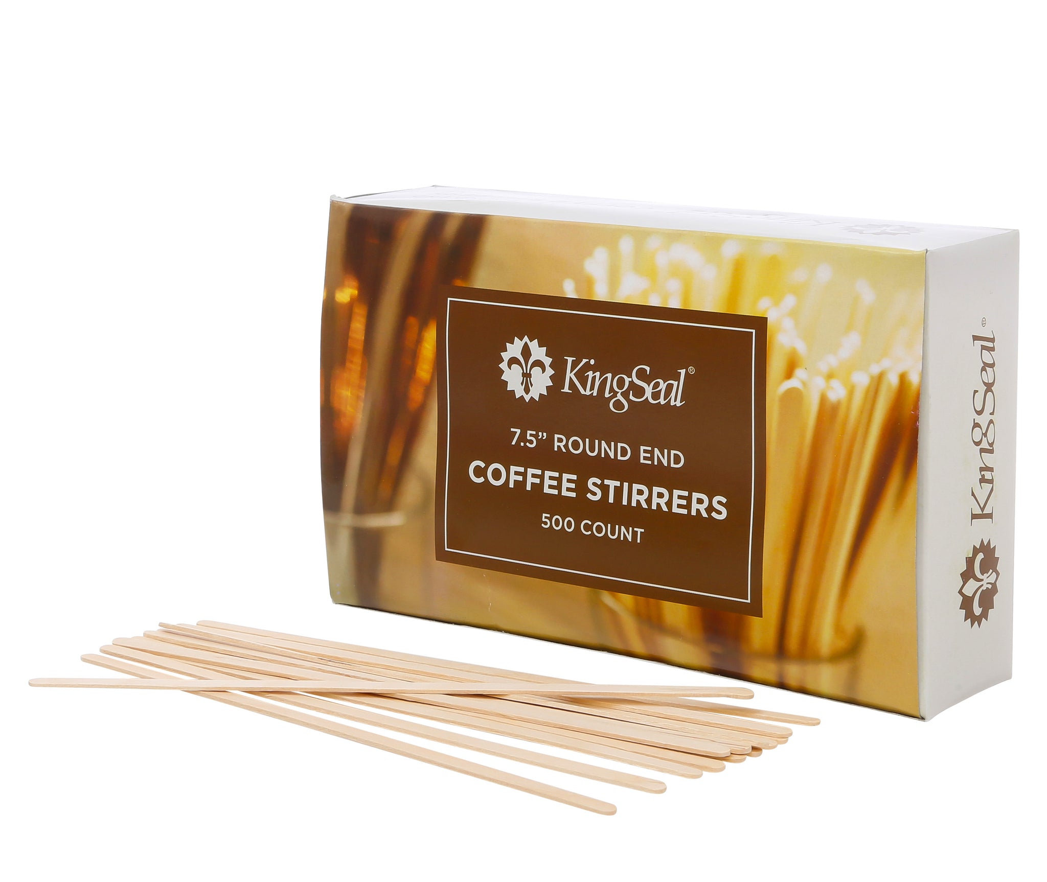 Wooden Coffee Stir Sticks (1500 Count) - Eco-Friendly