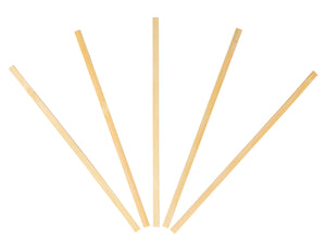 KingSeal Bamboo Coffee Stirrers, Square End - 7.0 Inch, 100% Renewable and Biodegradable