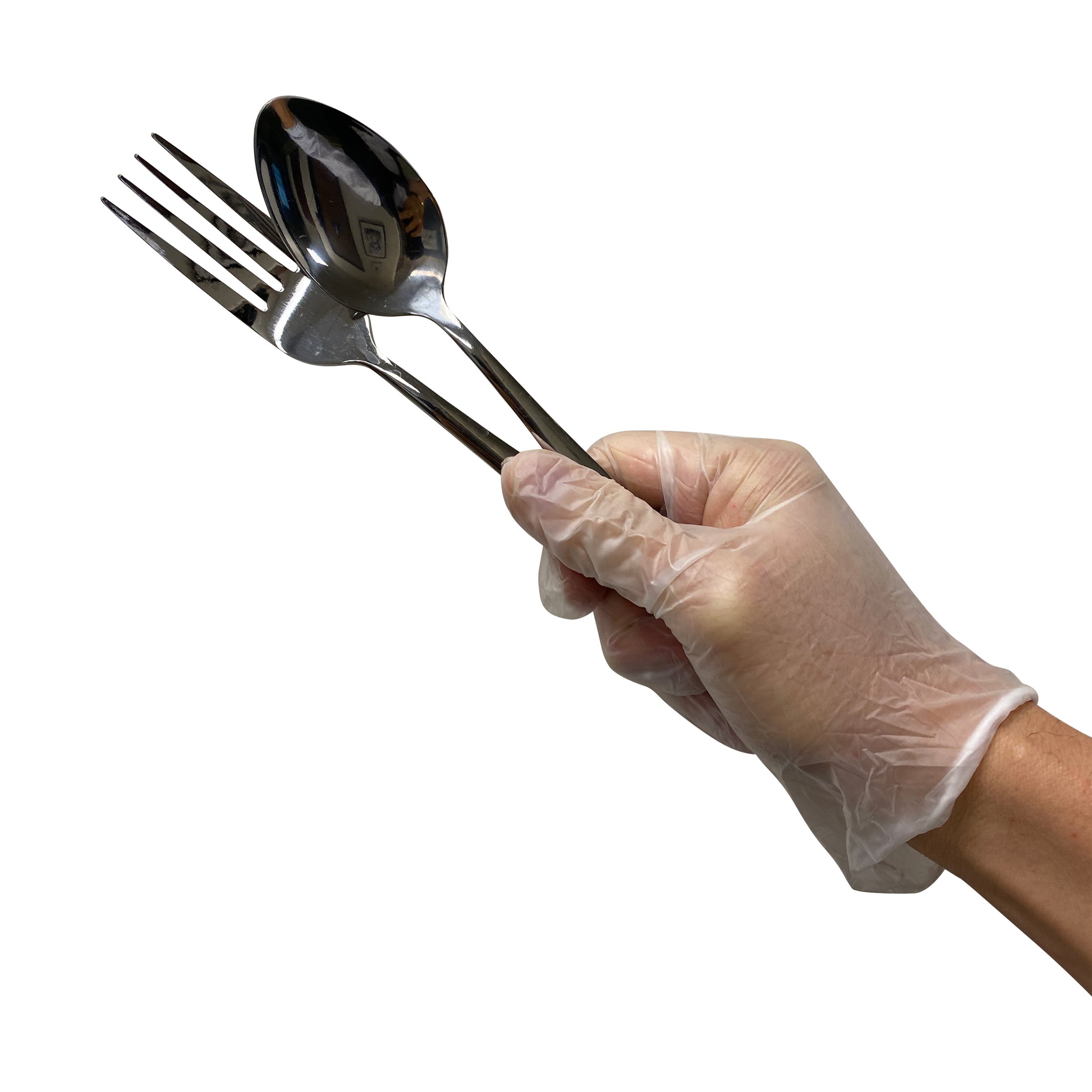 KingSeal Vinyl General Purpose Gloves, Powder-Free, mil, Clear